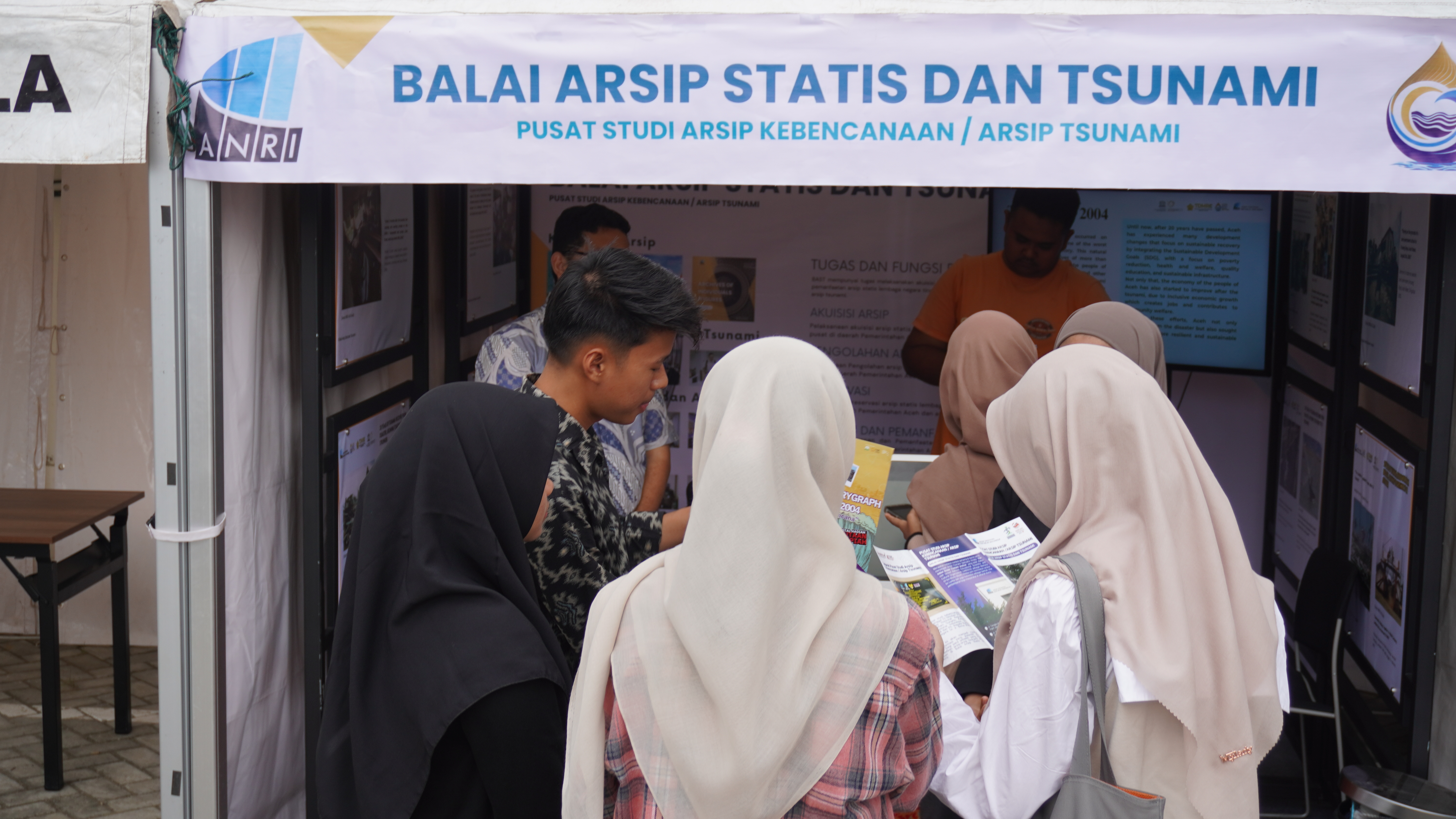 BAST ANRI Hadir di Pameran Mini Expo Kebencanaan TDRMC USK